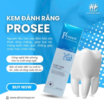Kem đánh răng Prosee KĐR 01 120g - Chăm sóc răng nướu